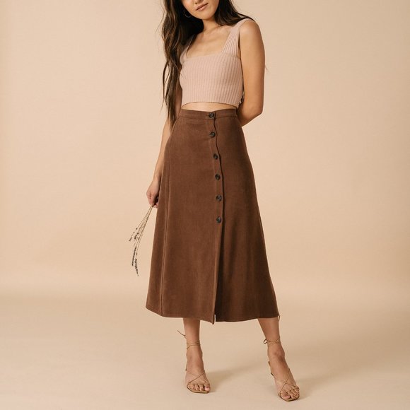 womn Dresses & Skirts - NWOT womn Nora midi skirt